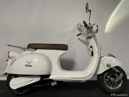 Etalian, Electrische Retro scooter (Blauw of Geel) - foto 8